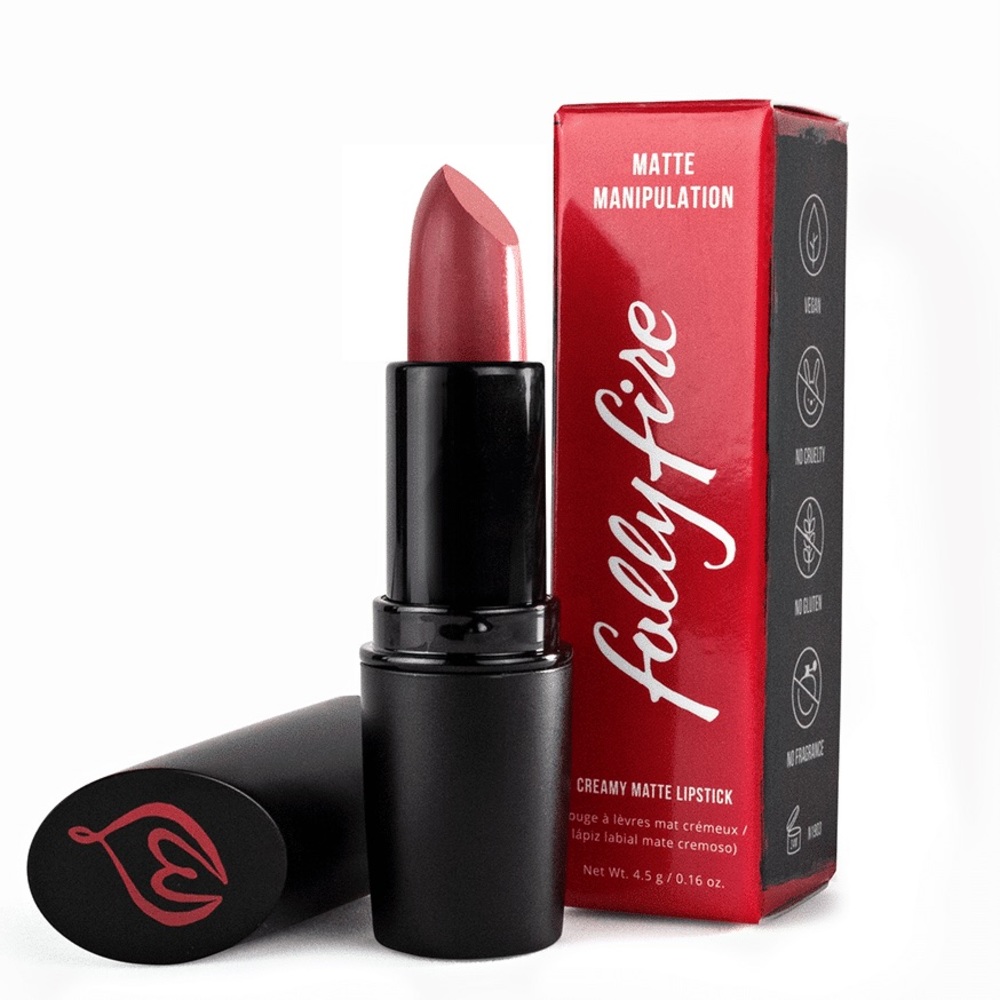 BNIB FOLLY FIRE MATTE MANIPULATION LIPSTICK